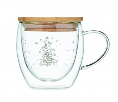 Logotrade promotional merchandise picture of: Double wall borosilicate mug