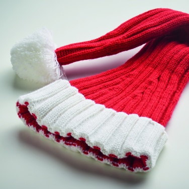 Logo trade promotional items picture of: Long Christmas knitted beanie