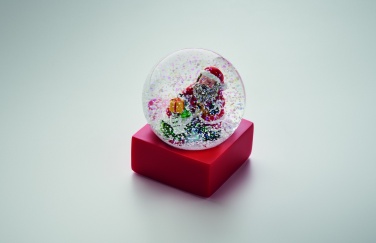 Logotrade corporate gift image of: Snow ball glass ornament