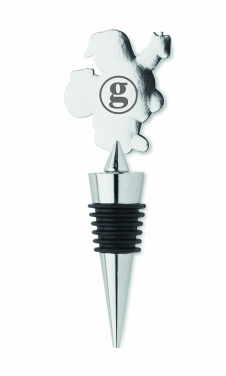 Logo trade promotional merchandise image of: Bottle stopper Christmas motif