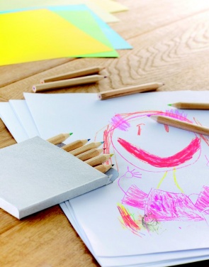 Logo trade promotional item photo of: 12 coloured pencils set