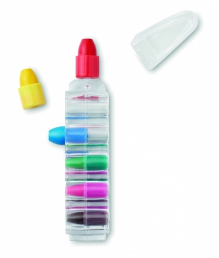 Logotrade promotional merchandise photo of: Set of 6 wax crayons