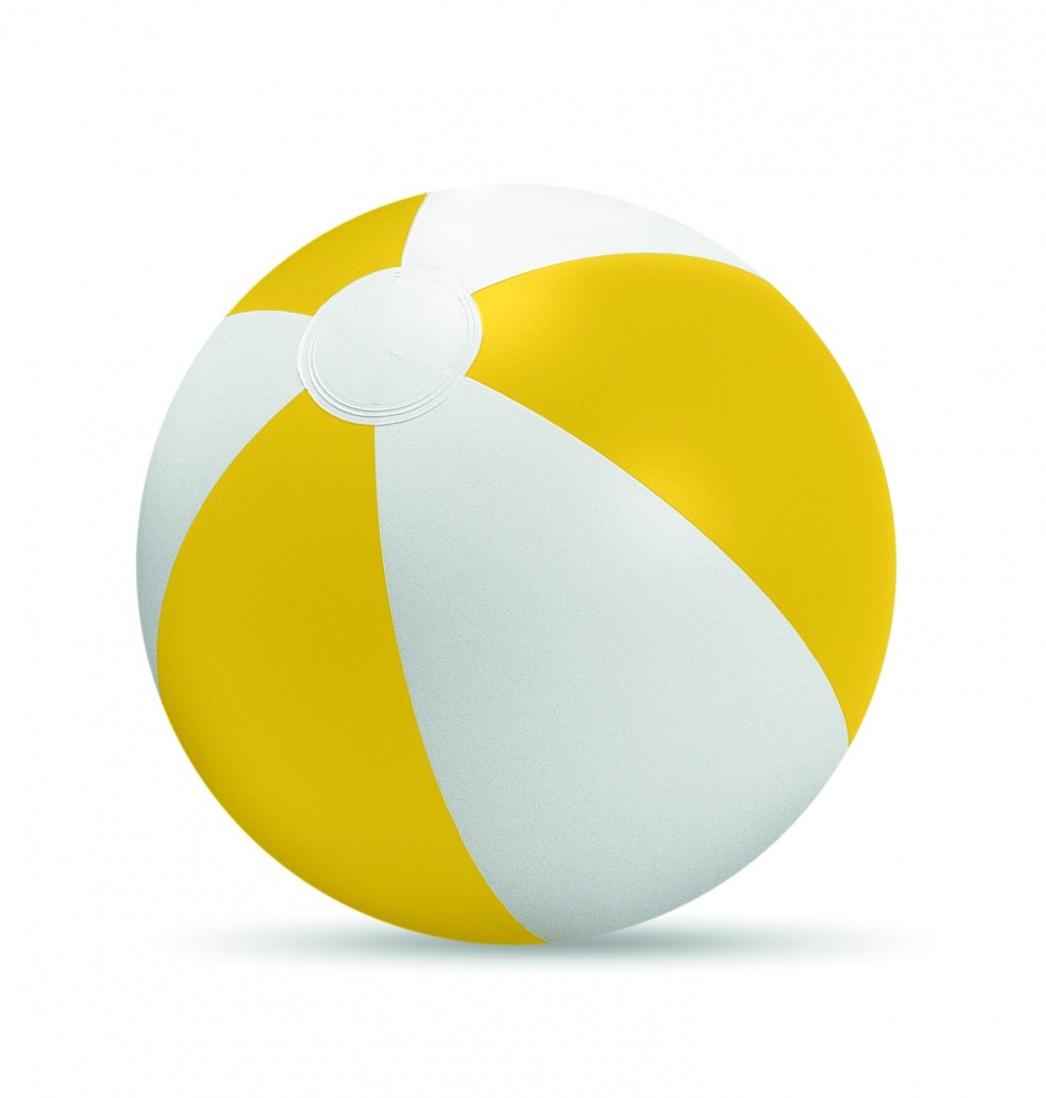 Logo trade business gifts image of: Inflatable beach ball