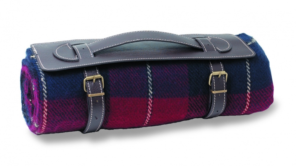 Logotrade promotional merchandise picture of: Travelling clan blanket