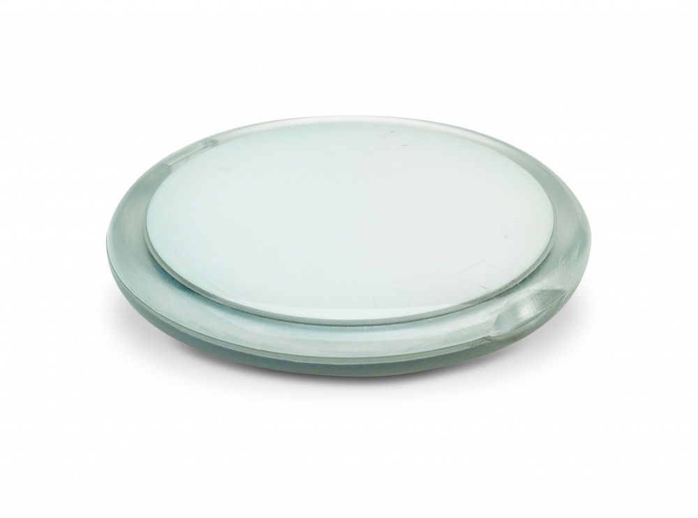 Logo trade business gifts image of: Rounded double compact mirror