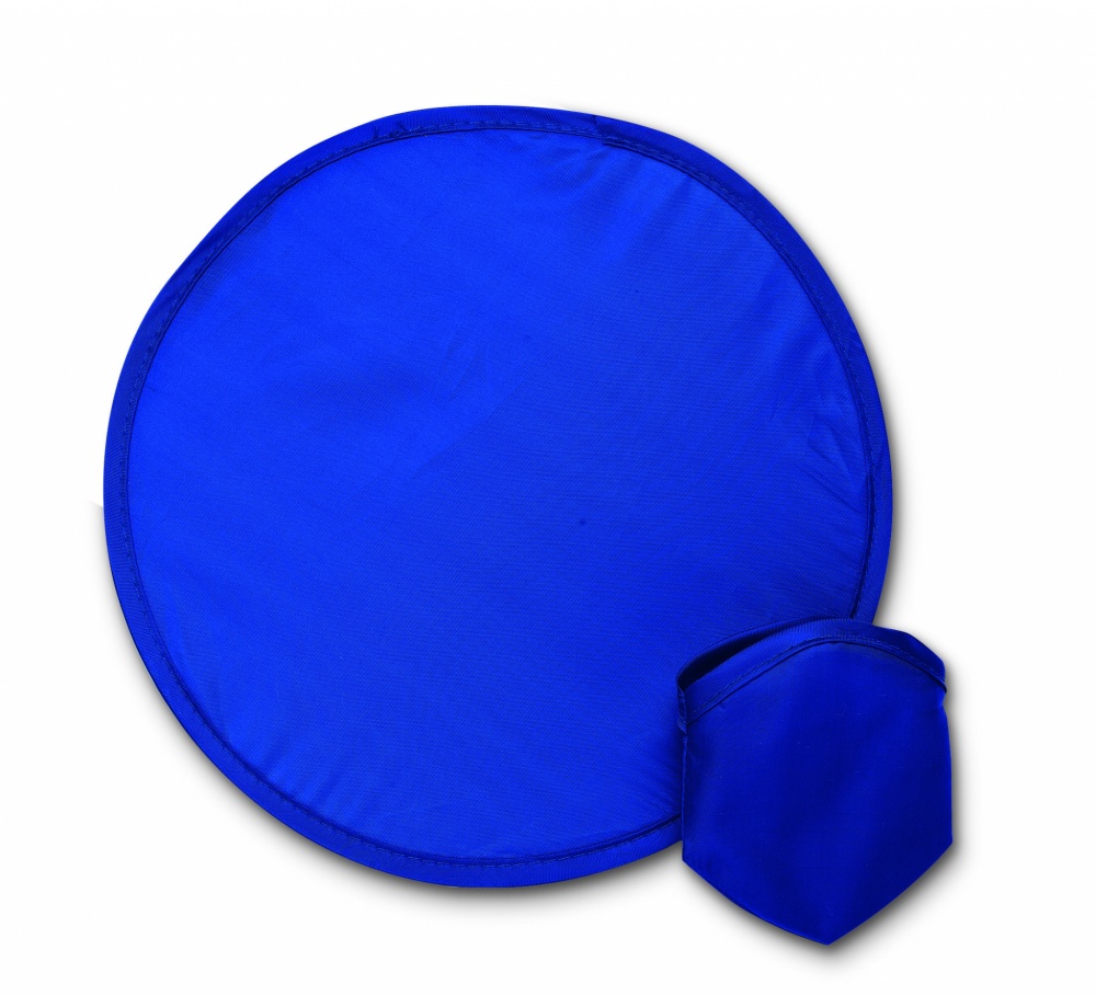Logo trade business gifts image of: Foldable frisbee in pouch