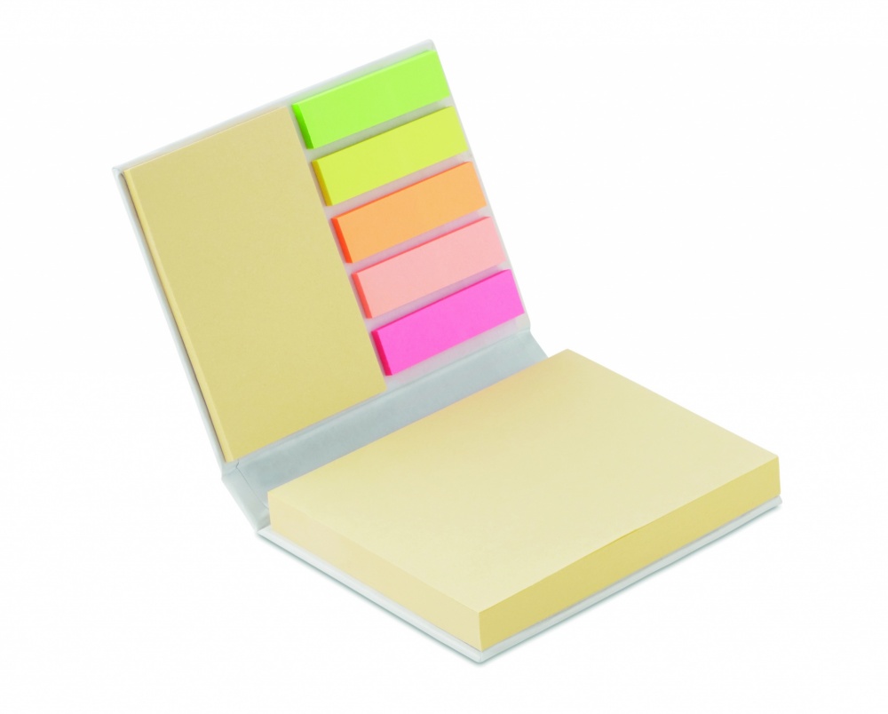 Logo trade promotional merchandise photo of: Sticky note memo pad