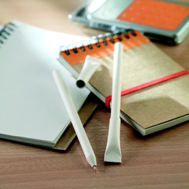 Logo trade promotional item photo of: Recycled paper ball pen