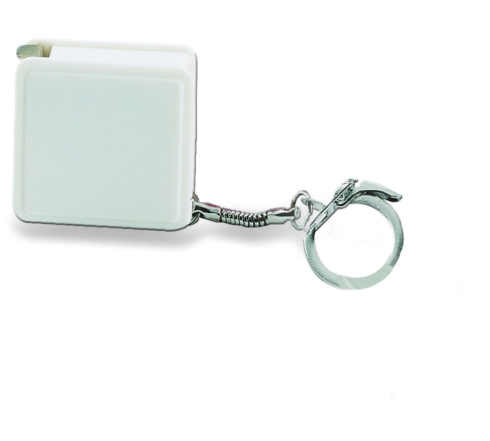 Logo trade advertising products picture of: Key ring w/ flexible ruler 1m, Vantaa