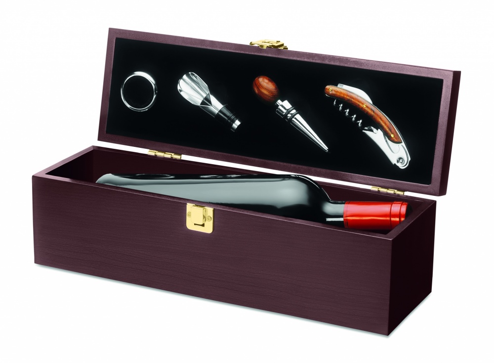Logotrade promotional merchandise image of: Wine set in wine box