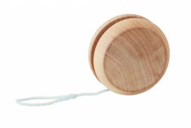 Logo trade promotional items image of: Wooden yoyo