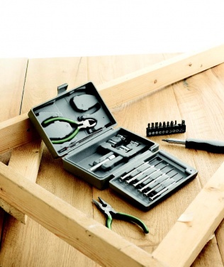 Logotrade corporate gift image of: Foldable 25 piece tool set