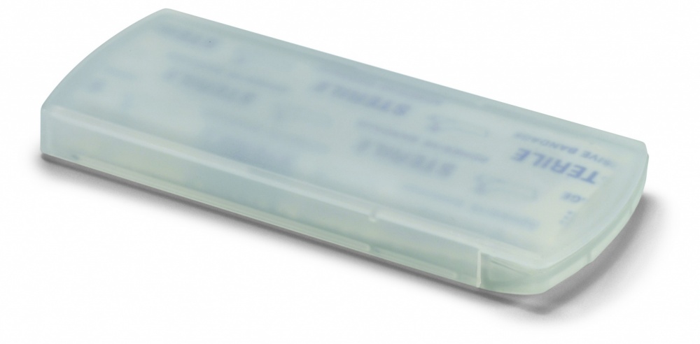 Logo trade promotional gifts picture of: Container with plasters