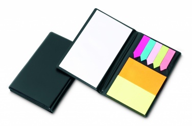 Logo trade promotional merchandise image of: Memo pad with page markers
