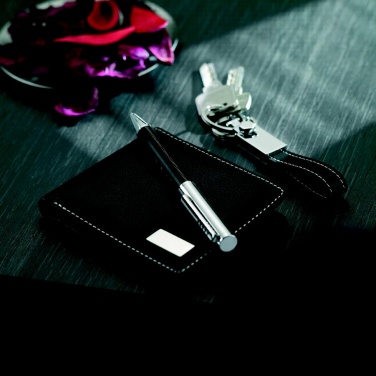 Logo trade corporate gift photo of: Ball pen key ring and wallet Lappeenranta