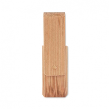 Logo trade business gifts image of: Bamboo USB    16GB