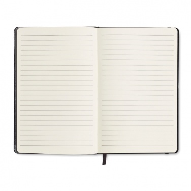 Logo trade promotional merchandise photo of: A5 notebook 96 lined sheets