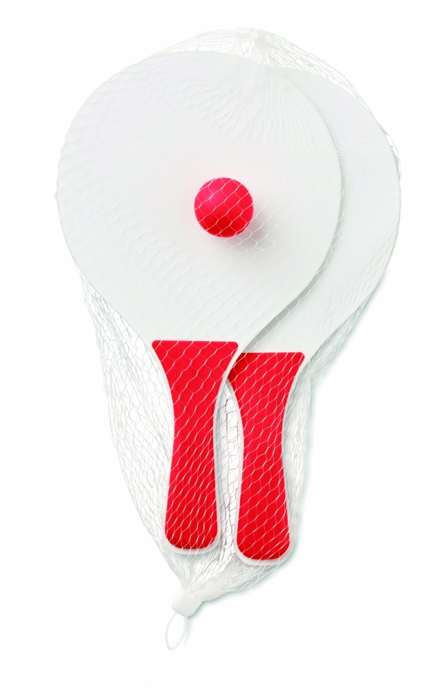Logo trade promotional products picture of: Small Beach tennis set