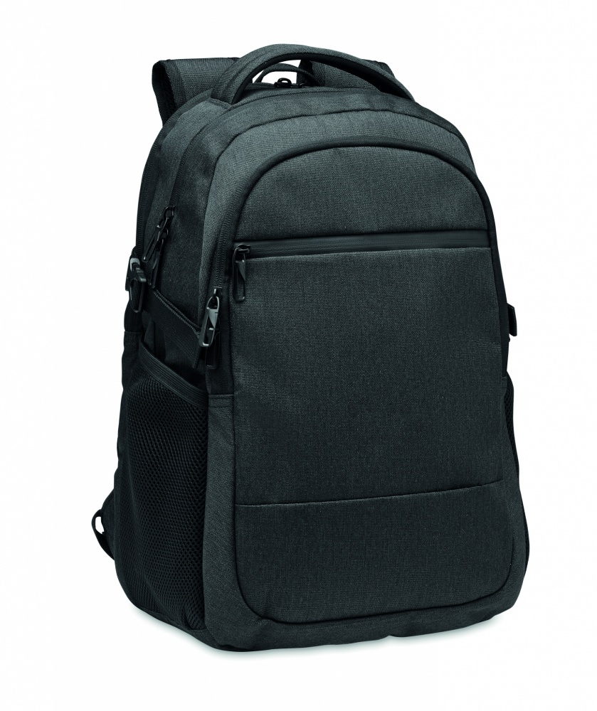 Logo trade advertising product photo of: 600D RPET laptop backpack