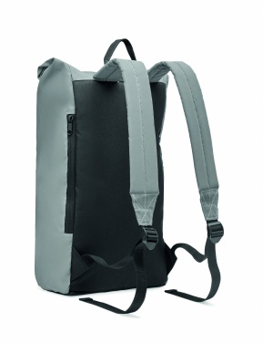 Logo trade promotional product photo of: Reflective Rolltop backpack