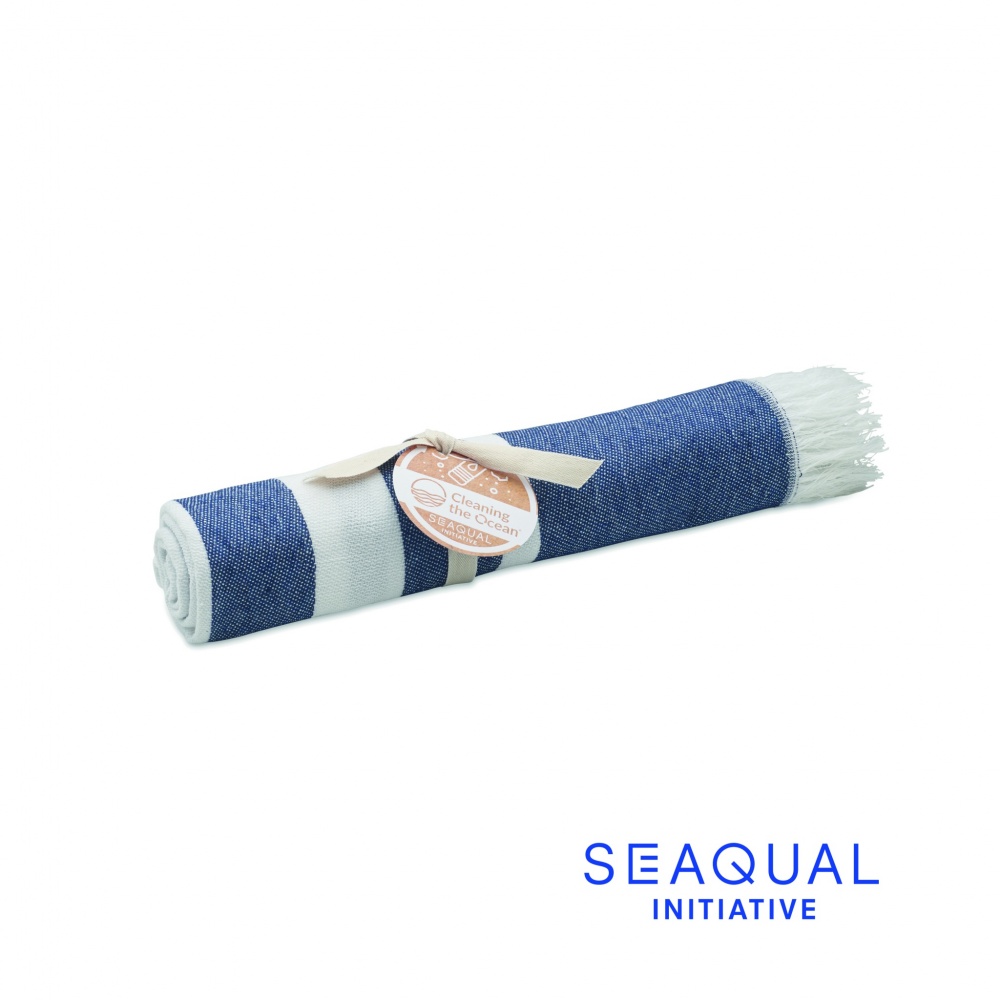 Logo trade advertising products image of: SEAQUAL® hammam towel 70x140cm