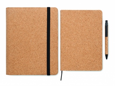 Logo trade promotional product photo of: A5 portfolio in cork