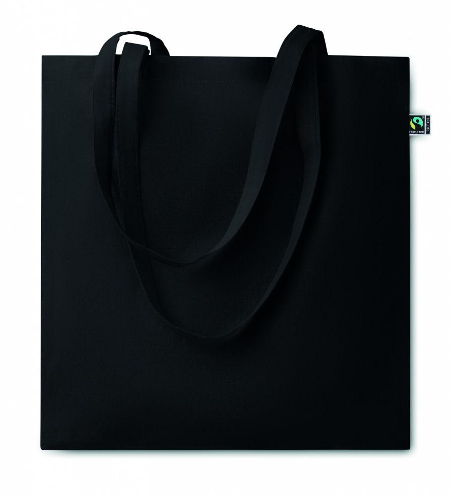 Logo trade promotional item photo of: Fairtrade shopping bag140gr/m²