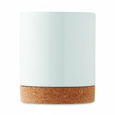 Logotrade corporate gift picture of: Sublimation ceramic cork mug