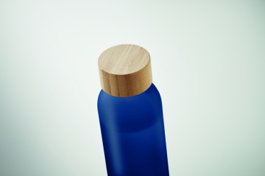 Logo trade promotional gifts image of: Frosted glass bottle 500ml