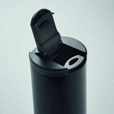 Logo trade advertising products picture of: Double wall bottle 330 ml