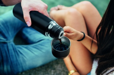 Logo trade promotional products picture of: Double wall bottle and cup set