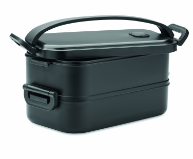 Logo trade promotional items image of: Lunch box in recycled PP