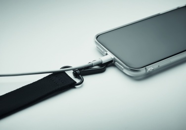 Logotrade promotional gift image of: Polyester phone wrist strap