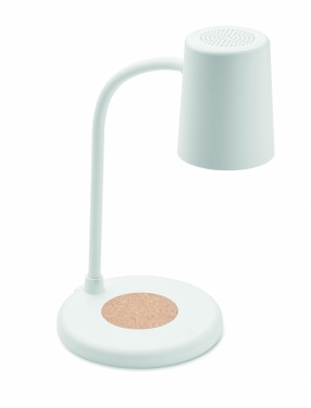 Logotrade promotional merchandise photo of: Wireless charger, lamp speaker