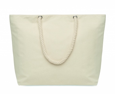 Logo trade promotional giveaways image of: Beach cooler bag in cotton