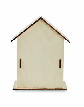 Logo trade promotional giveaways picture of: DIY wooden bird house kit