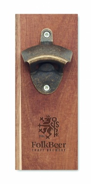 Logo trade advertising products image of: Wall mounted bottle opener