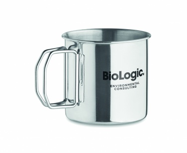 Logo trade promotional merchandise picture of: Stainless steel mug 330 ml