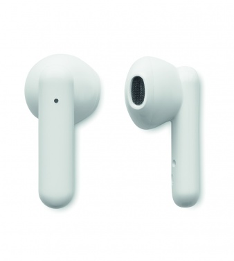 Logotrade advertising products photo of: TWS earbuds with solar charger