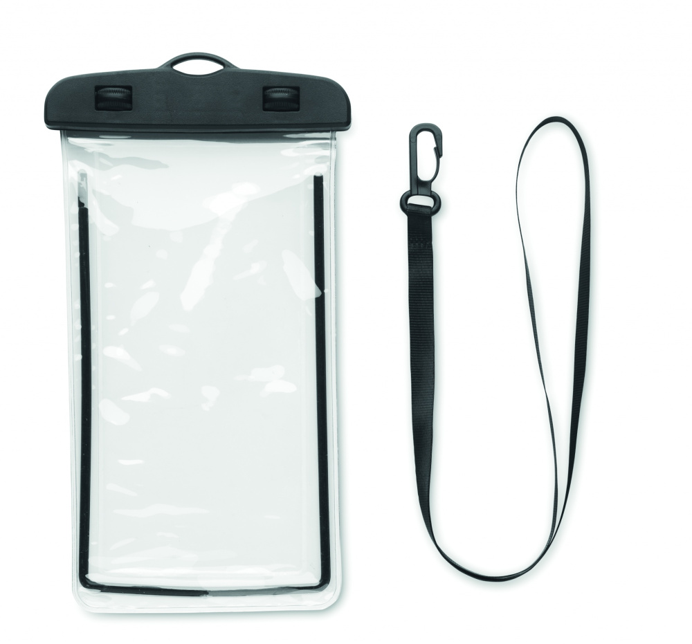 Logo trade promotional gifts image of: Waterproof smartphone pouch