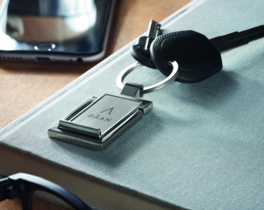 Logo trade promotional item photo of: Metal key ring phone stand Seinajoki