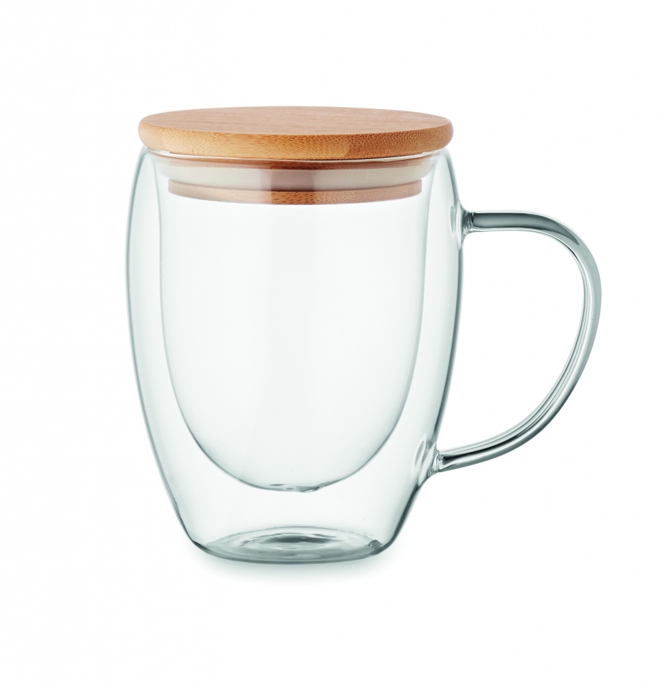 Logotrade advertising products photo of: Double wall borosilicate mug