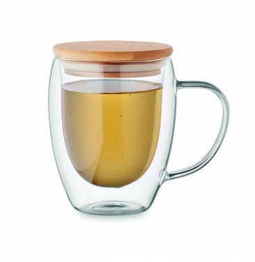 Logo trade business gift photo of: Double wall borosilicate mug
