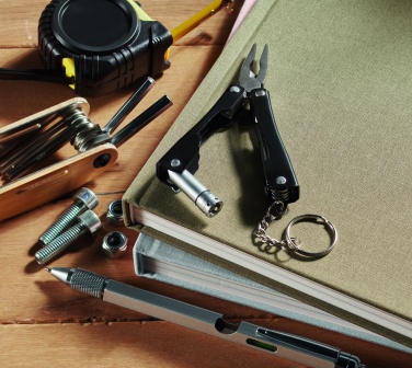 Logo trade promotional merchandise image of: Foldable multi-tool knife