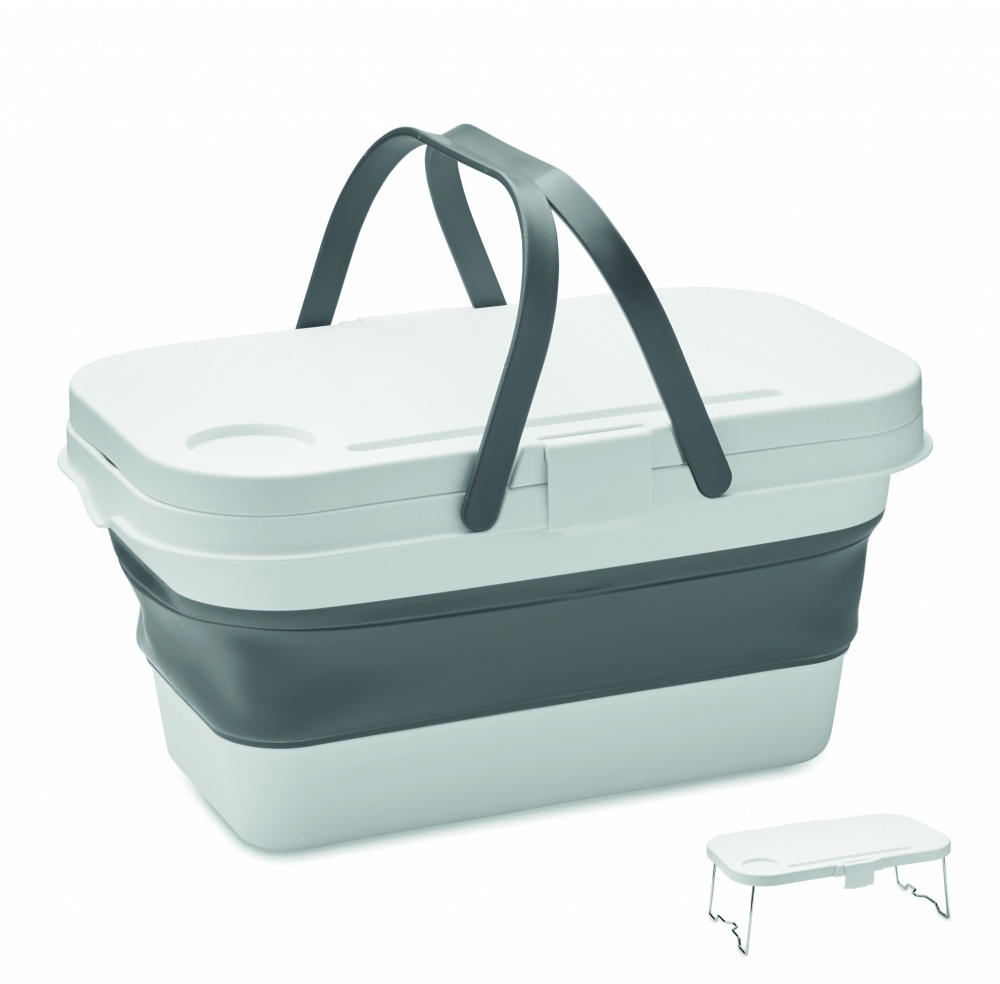 Logotrade corporate gift image of: Collapsible picnic basket