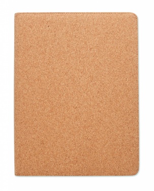 Logo trade advertising products picture of: A4 cork conference folder