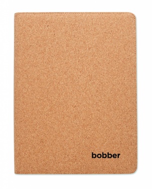Logo trade promotional merchandise photo of: A4 cork conference folder