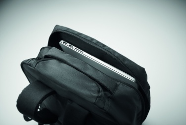 Logo trade promotional items image of: A portable backpack trolley with wheels, made of 600D RPET polyester