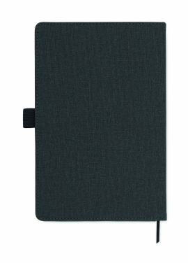 Logo trade promotional item photo of: A5 notebook PU front pocket