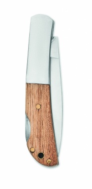 Logotrade corporate gifts photo of: Foldable knife in acacia wood